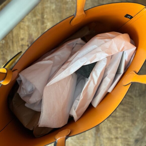 Kate Spade Lemon Print Tote - White and Yellow - Picture 11 of 11